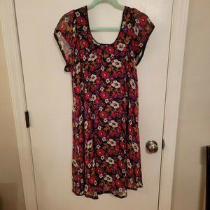 Olsenboye Flowy Fall Dress One Size